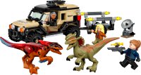 Jurassic World 76951 Pyroraptor & Dilophosaurus Transport