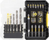 Stanley FatMax 19-tlg. Metallbohrer- und Torsion Bit-Set...